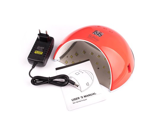 Лампа для манікюру Sun 6 Red Led+Uv, 48 W, фото _ab__is.image_number.default