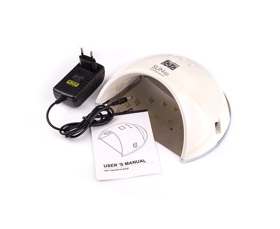 Лампа для манікюру Sun 6 White Led+Uv, 48 W, фото _ab__is.image_number.default