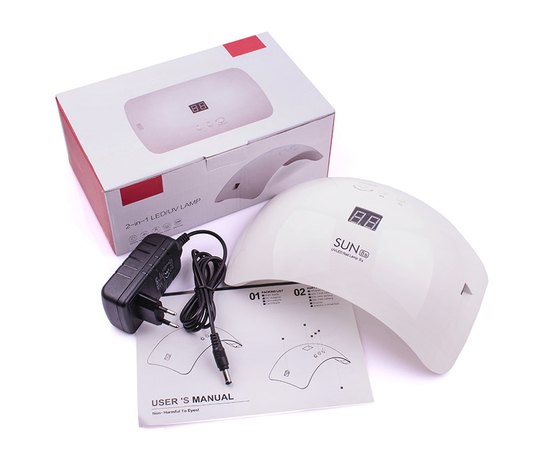 Лампа для манікюру Sun 8S Led+Uv, 48 W, фото _ab__is.image_number.default