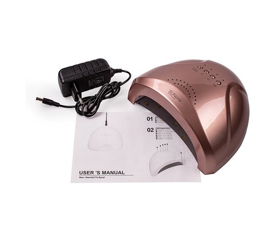 Лампа для манікюру Sun One Bronze Led+Uv, 48 W, фото _ab__is.image_number.default