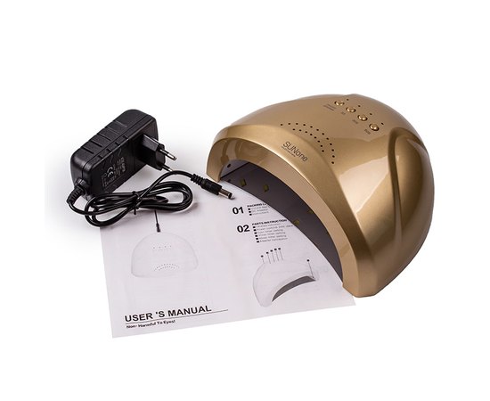 Лампа для манікюру Sun One Gold Led+Uv, 48 W, фото _ab__is.image_number.default