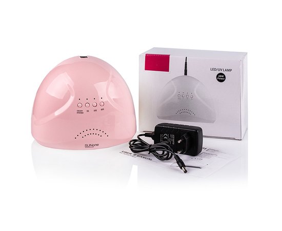 Лампа для манікюру Sun One Pastel Pink Led+Uv, 48 W, фото _ab__is.image_number.default