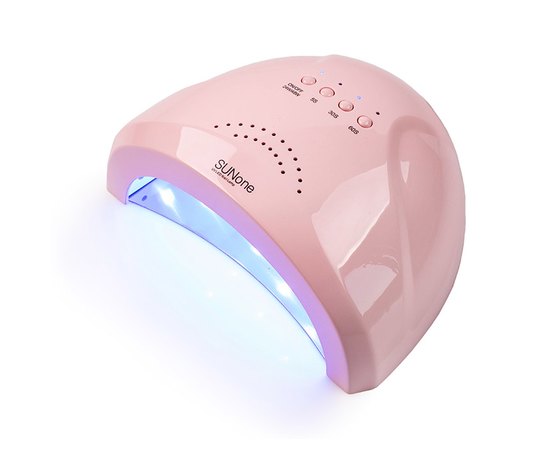Лампа для манікюру Sun One Pastel Pink Led+Uv, 48 W, фото 