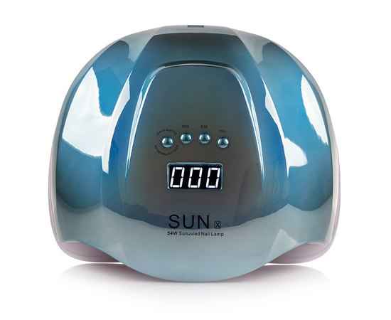 Лампа для манікюру Sun X Mirror Blue Led+Uv, 54 W, фото 