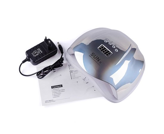 Лампа для манікюру Sun X Mirror Led+Uv, 54 W, фото _ab__is.image_number.default