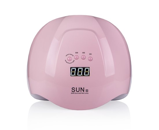 Лампа для манікюру Sun X Pastel Pink Led+Uv, 54 W, фото 