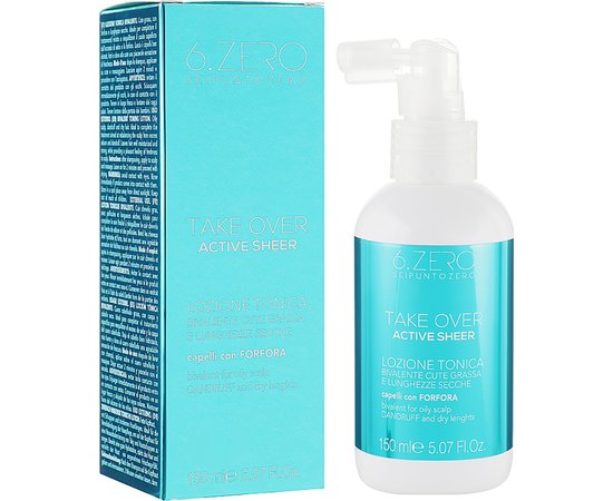 Лосьйон тонізуючий бівалентний SeipuntoZero Take Over Active Sheer Tonic, 150 ml, фото _ab__is.image_number.default