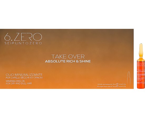 Лосьон против выпадения волос SeipuntoZero Take Over Absolute Rich & Shine Oil, 10x10 ml, изображение 2