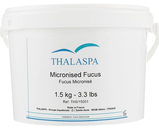 Маска-пудра Фукус микронизированная водоросль Thalaspa Micronised Fucus, изображение 4