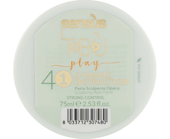 Матова паста сильної фіксації Sensus Tabu Dynamic Distruction 41, 75 ml, фото _ab__is.image_number.default