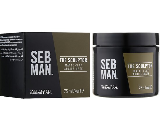 Моделирующая глина для волос Sebastian Professional Seb Man The Sculptor, 75 ml, изображение 2