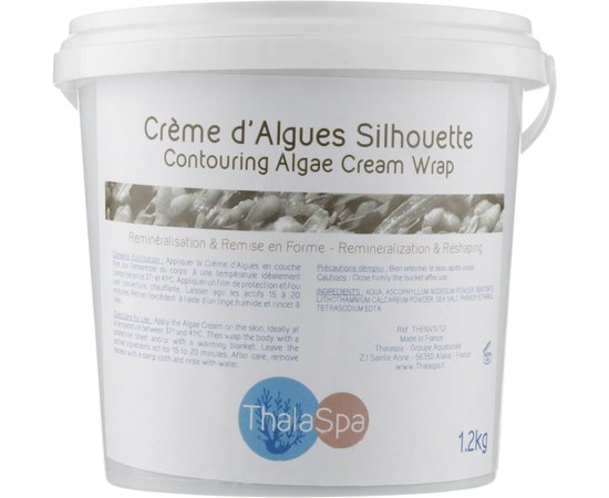 Моделирующий крем для обертывания с морскими водорослями Thalaspa Contouring Algae Cream Wrap, 1 kg