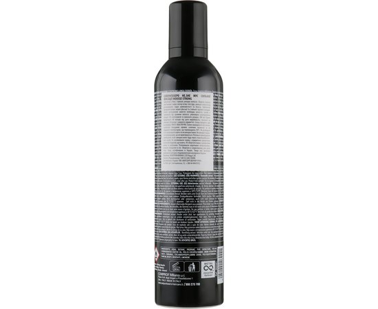 Мусс для укладки волос сильной фиксации Seipuntozero He.She Mousse Strong, 400 ml, изображение 2