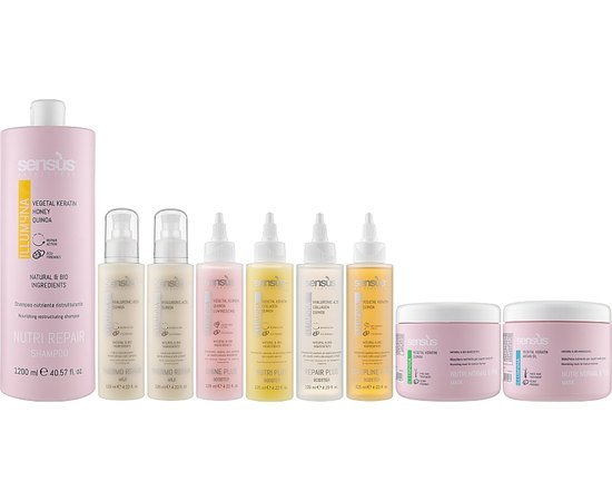 Набор для профессионального восстановления волос Sensus Nutri Repair Professional Kit, изображение 2