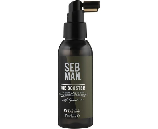Sebastian Professional Seb Man The Booster Незмивний тонік для густоти і стайлінгу волосся, 100 мл, фото 