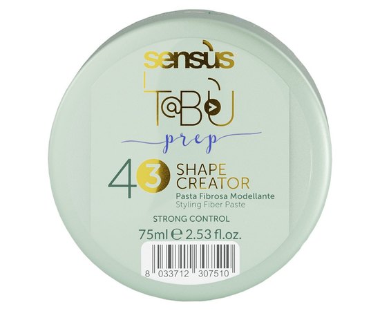 Паста для волосся сильної фіксації Sensus Tabu Shape Creator 43, 75 ml, фото _ab__is.image_number.default