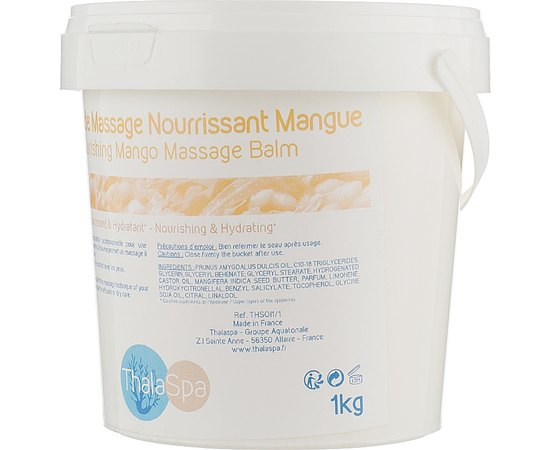 Питательный воск-бальзам для обертывания и массажа Манго Thalaspa Nourishing Mango Massage Balm and Wrap, 1 kg, изображение 2