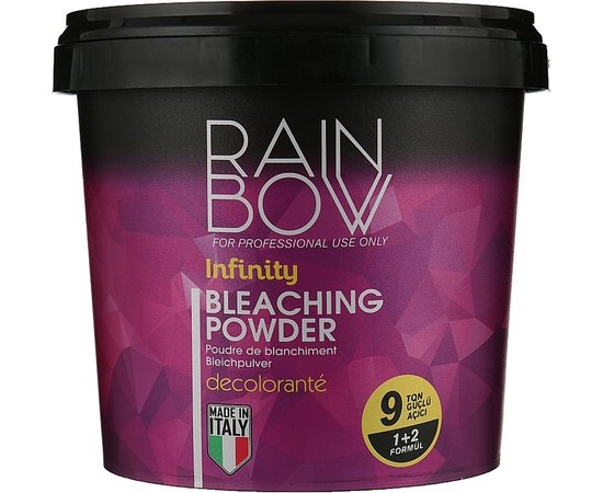 Пудра обесцвечивающая фиолетовая Rainbow Infinity Bleaching Powder, 1000 ml