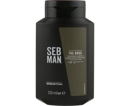 Sebastian Professional Seb Man The Boss  Шампунь для об'єму тонкого волосся, фото 
