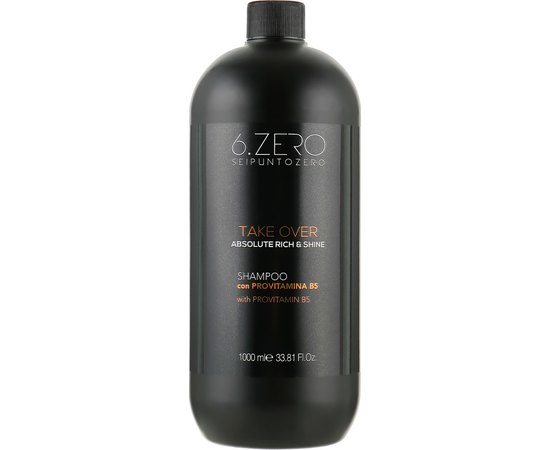SeipuntoZero Take Over Absolute Rich & Shine Shampoo Шампунь для сухого і тьмяного волосся, 1000 ml, фото 