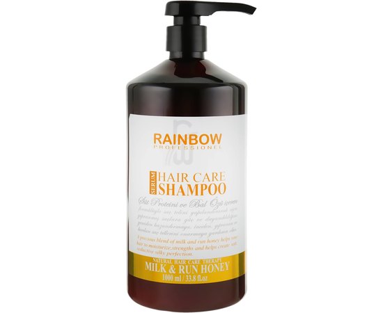 Шампунь Молоко і Мед Rainbow Hair Care Shampoo Milk & Run Honey, фото _ab__is.image_number.default