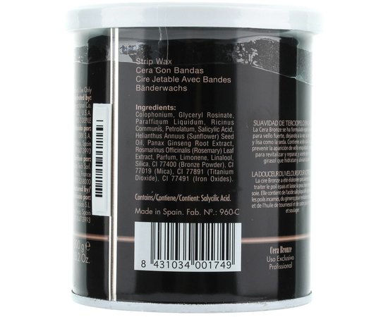 Depileve Bronze Wax Can Men Бронзовий віск для чоловіків, 800 г, фото _ab__is.image_number.default