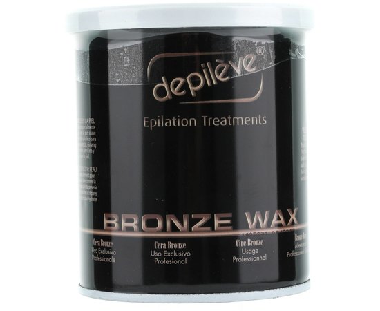 Depileve Bronze Wax Can Men Бронзовий віск для чоловіків, 800 г, фото 
