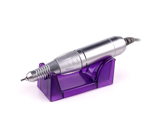 Фрезер для маникюра бело-серебристый Simei DM-206, 45 W/ 35000 об, изображение 5