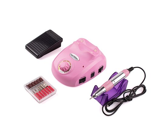 Фрезер для маникюра ZS-603 Professional Pink, 45 W/ 35000 об, изображение 2