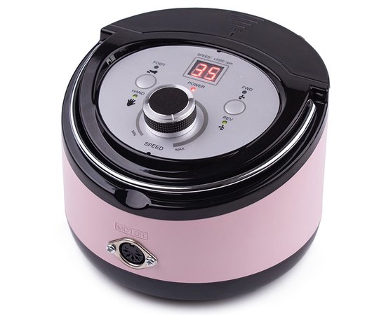 Фрезер для маникюра ZS-606 Professional Pink, 65 W/ 35000 об, изображение 3