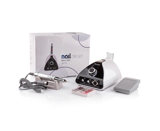Фрезер для маникюра ZS-711 Professional White, 65 W, 35000 об, изображение 4