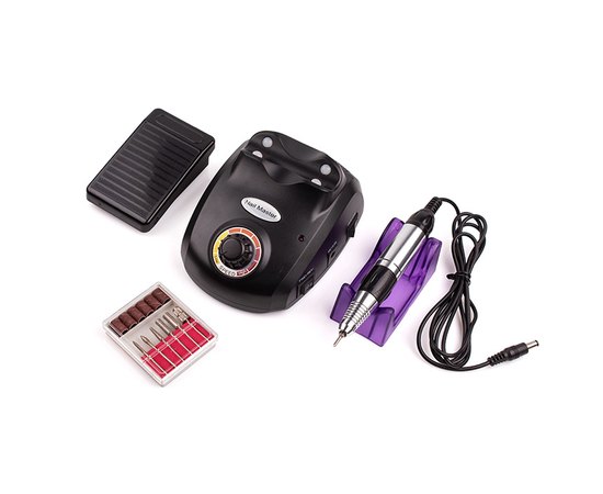 Фрезер для маникюраZS-603 Professional Black, 45 W/ 35000 об, изображение 2