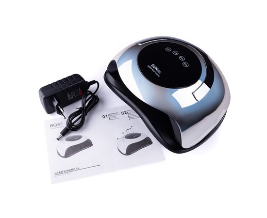 Лампа для манікюру із ручкою Sun BQ-5T Mirror, 120 W, фото _ab__is.image_number.default