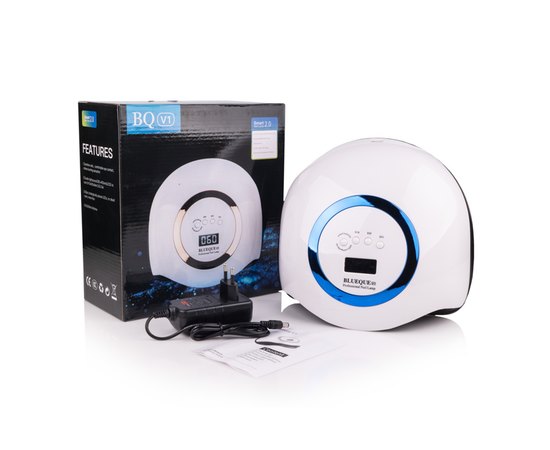 Лампа для манікюру Sun BQ-V1 Blue Led+Uv, 168 W, фото _ab__is.image_number.default