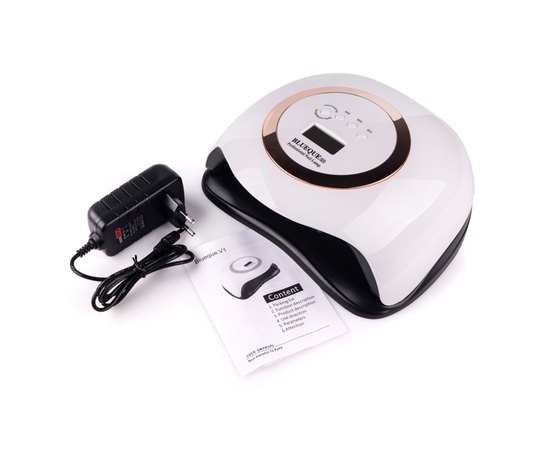 Лампа для манікюру Sun BQ-V1 Gold Led+Uv, 168 W, фото _ab__is.image_number.default