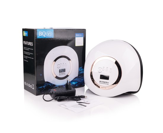 Лампа для манікюру Sun BQ-V1 Gold Led+Uv, 168 W, фото _ab__is.image_number.default