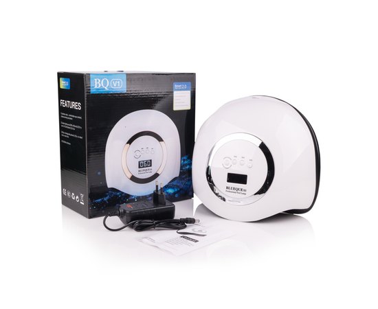 Лампа для манікюру Sun BQ-V1 Silver, 168 W, фото _ab__is.image_number.default