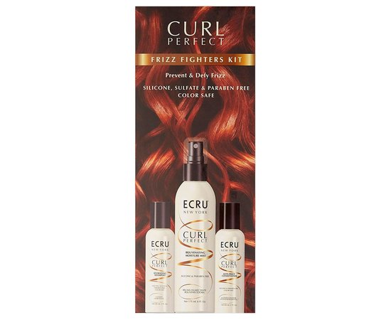 Набор Идеальные локоны ECRU NY Curl Defining Kit, изображение 2