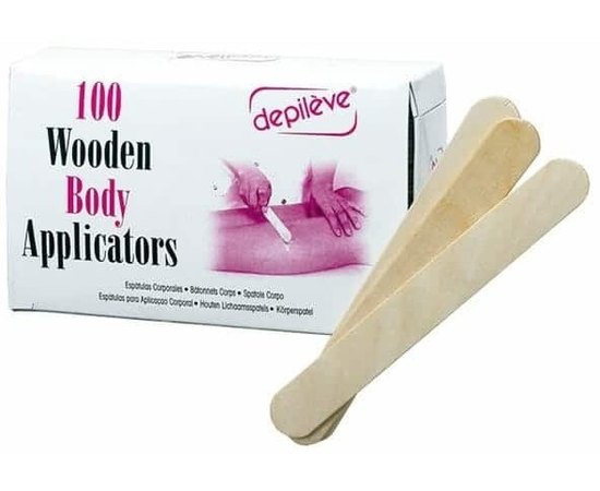 Depileve Body Spatulas Одноразові шпателі для тіла, 100 шт, фото _ab__is.image_number.default