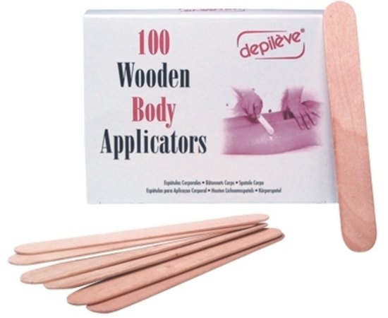 Depileve Body Spatulas Одноразові шпателі для тіла, 100 шт, фото _ab__is.image_number.default