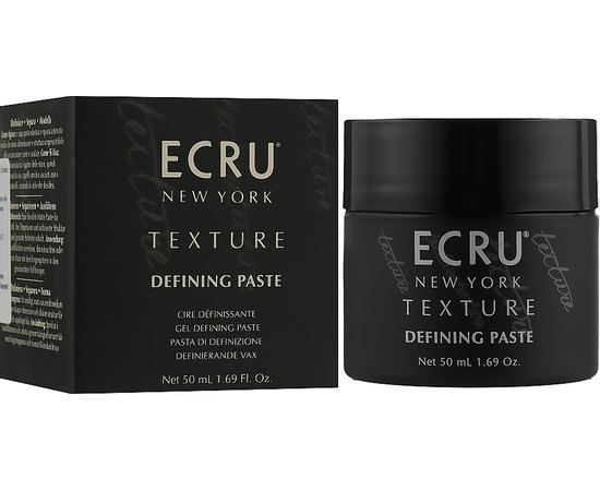 Паста для волос текстурирующая ECRU NY Texture Defining Paste, 50 ml, изображение 2