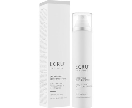 Разглаживающий спрей для укладки феном ECRU NY Signature Smoothing Blow-Dry Spray, 148 ml, изображение 2