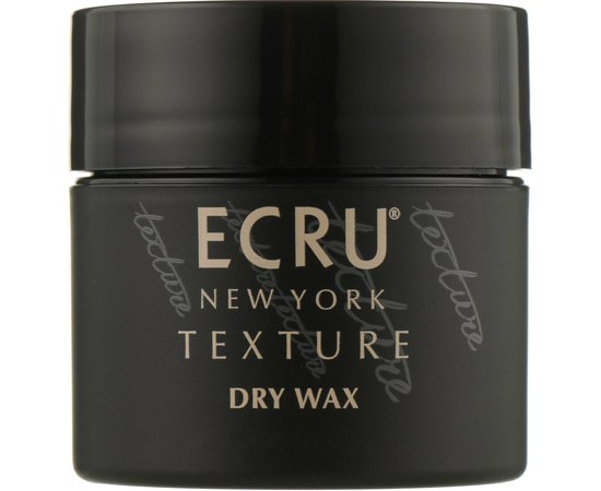 Сухой воск для волос текстурирующий ECRU NY Texture Dry Wax, 50 ml