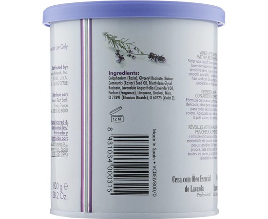 Depileve Lavender Wax Can Віск лавандовий, фото _ab__is.image_number.default