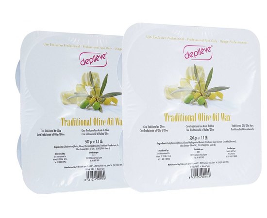 Воск традиционный оливковый Depileve Traditional Olive Oil Wax, 1 kg