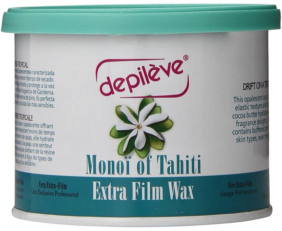 Воск в банке с маслом монои с о.Таити Depileve Monoi Film Wax Can