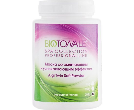 Biotonale Algi Twin Soft Powder Альгинатная маска з пом'якшувальною і заспокійливий ефект, фото _ab__is.image_number.default