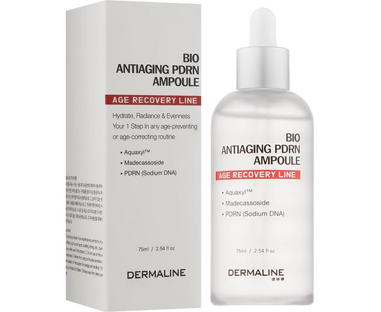 Dermaline Bio Antiaging PDRN Ampoule Антивікова сироватка для обличчя, 75 мл, фото _ab__is.image_number.default
