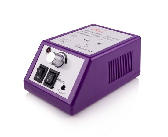 Фрезер для маникюра фиолетовый Lina 2000, 12 W/ 20000 об., изображение 2