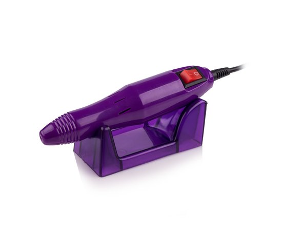 Фрезер для маникюра фиолетовый Lina 2000, 12 W/ 20000 об., изображение 4